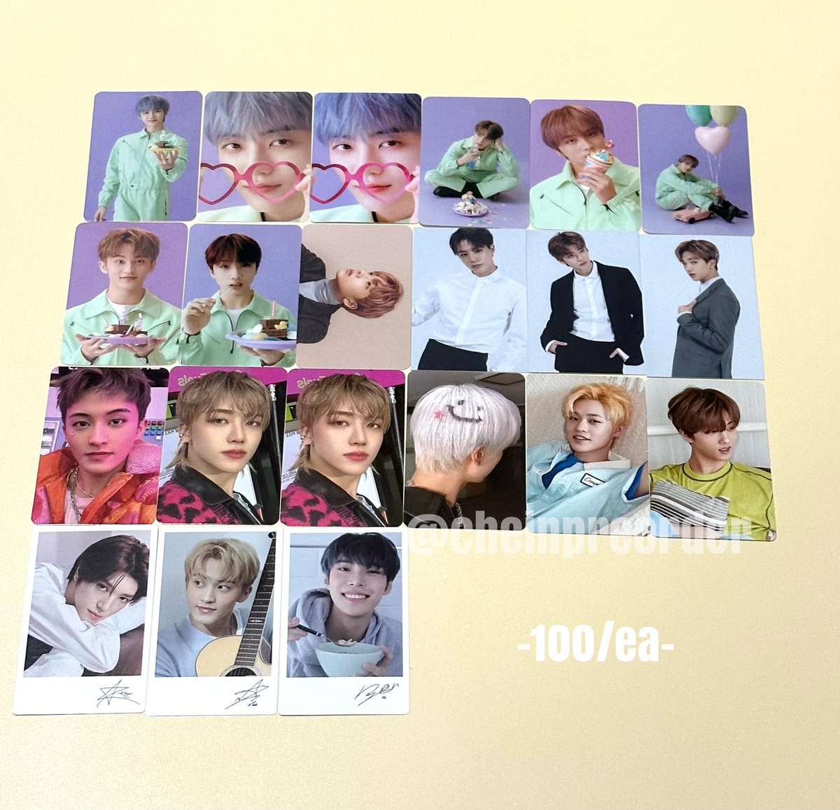 Cheinpreorder's tweet photo. [พร้อมส่ง] เคลียร์ของค่ะ🧚🏻
การ์ด เฉินเล่อ แจมิน เจโน่ มาร์ค จีซอง หยางหยาง แทอิล แทยง โดยอง

🌼รูปแรก ทุกใบ 60฿🌼
🌼รูปสอง ทุกใบ 100฿🌼
🚚ส่งเหมา ลทบ.35. EMS55
สนใจสั่งซื้อทางDMค่ะ🙇🏻‍♀️💕

#ตลาดนัดnctdream #ตลาดนัดอซท  #ตลาดนัดnct https://t.co/0tWEWuDpBk