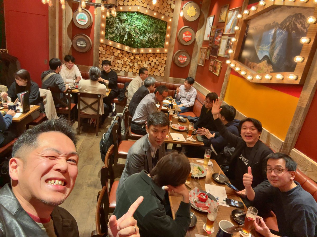 taiponrock's tweet image. #noderedcon 2023 in Tokyo 懇親会始まりました 🍻
#noderedjp