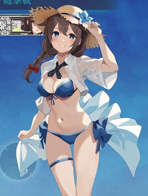 昨年の水着女王は狭霧ちゃんだったけど今年は時雨ちゃんかな 