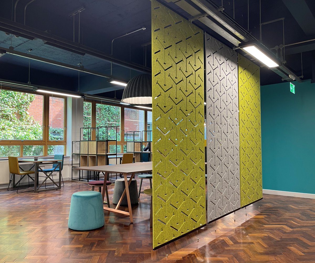 allsfar's tweet image. Our products are thoughtfully designed to reduce noise and create calm. Read out top tips to improve your workplace acoustics bit.ly/3UYsJGH #creatingcalm #acousticdesign #interiordesign #workplacedesign #officeinteriors