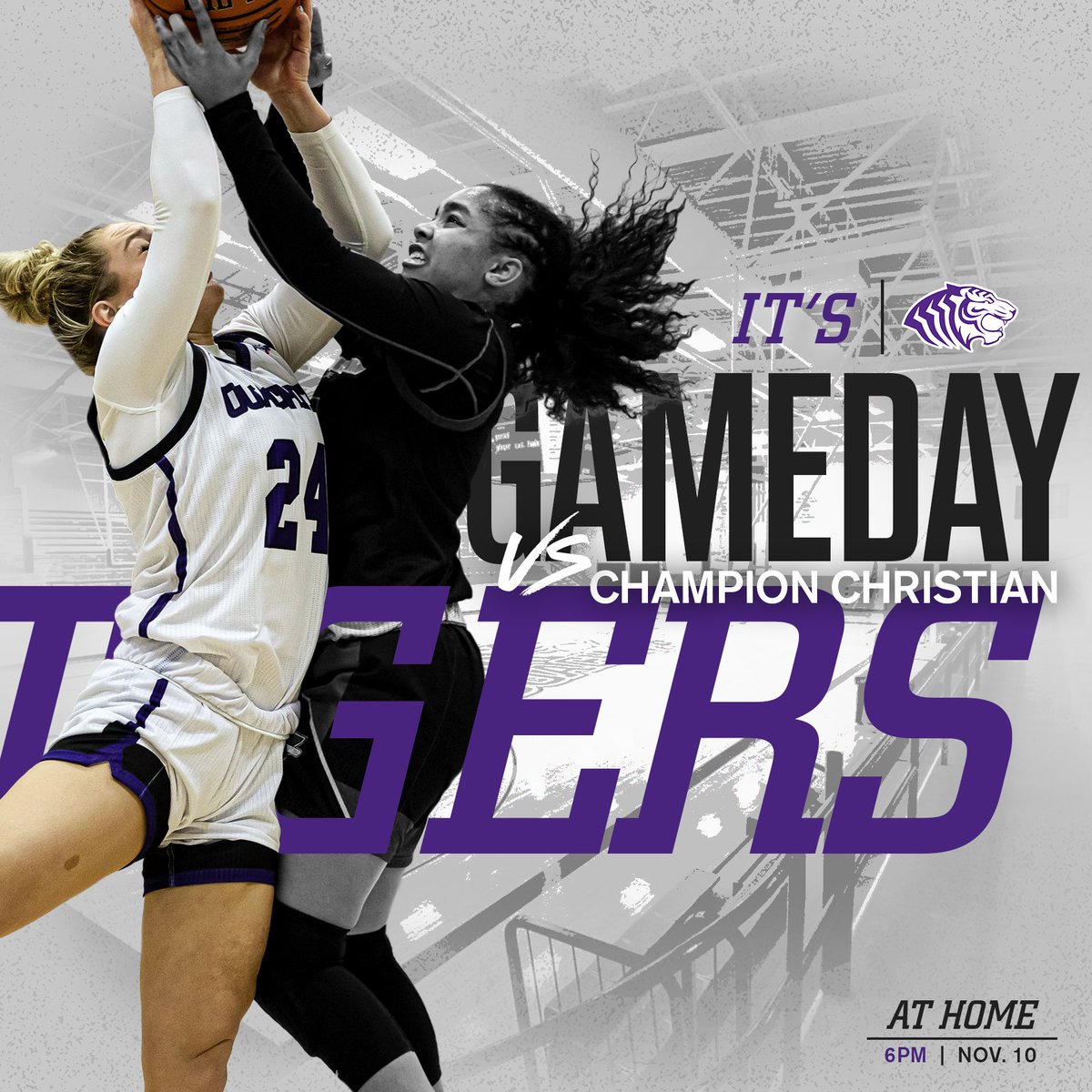 The marathon continues…

Season opener tonight at Vining Arena!

#BringYourRoar 🐅
