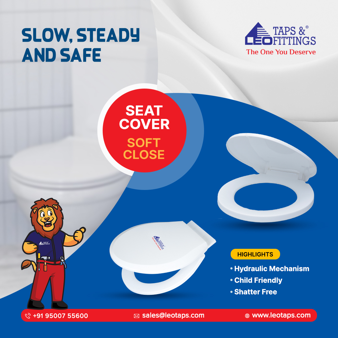 Leo Taps' Toilet Seat Cover Soft Close is engineered to outclass your toilet with an elite feeling and appearance.

Get quote - leotaps.com

#ToiletSeatCover #ToiletSeat #Taps #Bathroomfitting #Leotaps #Leo #Leotapsandfittings #Sribalajiplastics