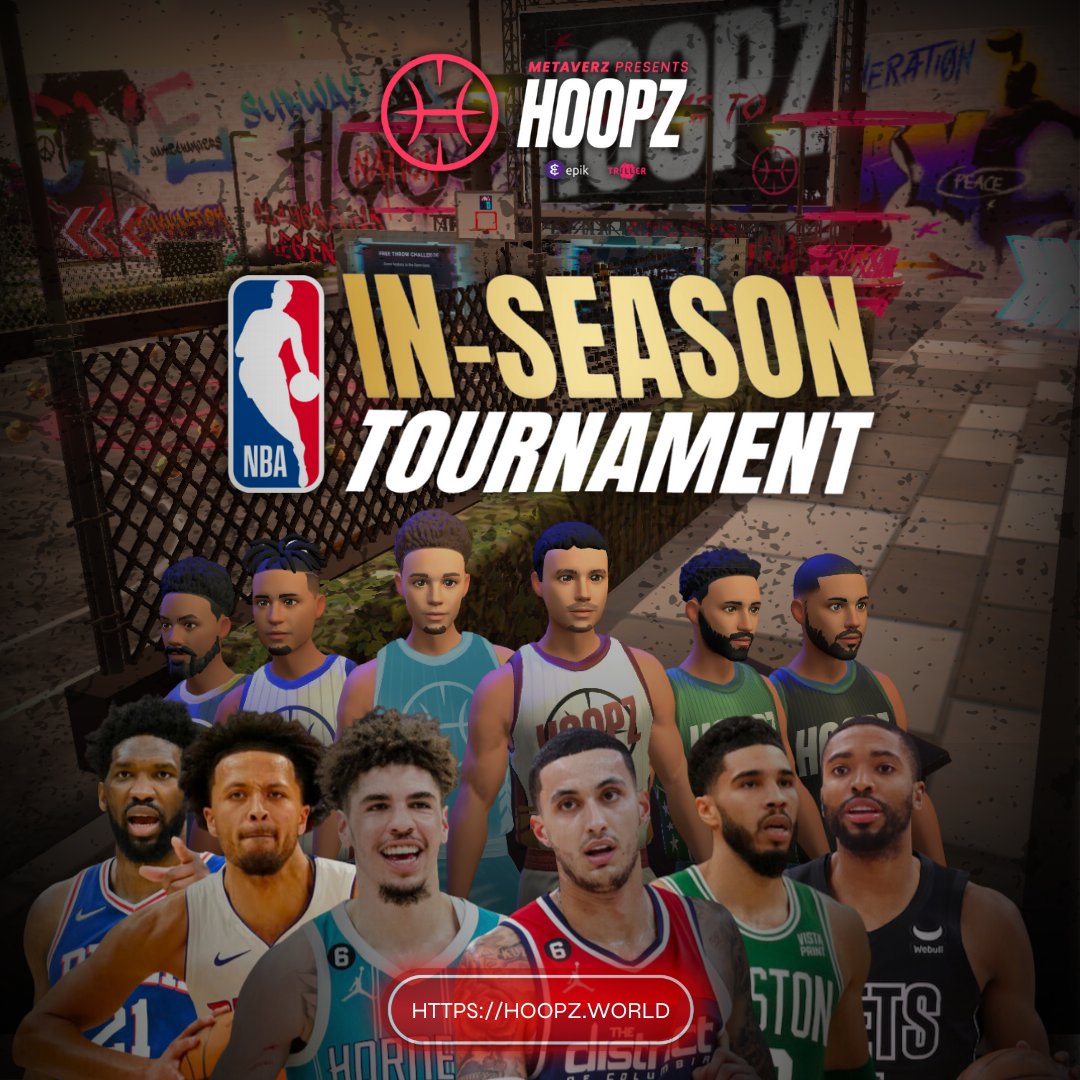 hoopzworld's tweet photo. The #NBA’s first-ever In-Season Tournament in on 🏆

First 3 games of the night:

🏀 Philadelphia 76ers vs Detroit Pistons
🏀 Charlotte Hornets vs Washington Wizards
🏀 Brooklyn Nets vs Boston Celtics

What are your predictions?

#NBATwitter #NBA2K24 https://t.co/QvrA1QzbUv