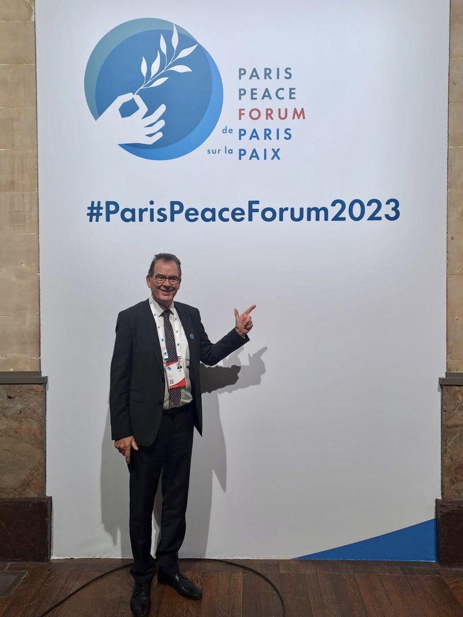 #ParisPeaceForum2023 “Even in the toughest times, we can work for a better world”@KGeorgieva 
Conflicts, climate change, increasing inequalities: together we can find solutions for a better future for all. Inclusive & sustainable development is a prerequisite for stability& peace