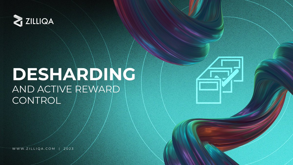 Changes are coming to rewards and sharding on #Zilliqa! 2 major proposals have passed through governance, introducing active reward control and removing unnnecessary shards ahead of the launch of more efficient sharding with Zilliqa 2.0. Find out more about these upcoming…