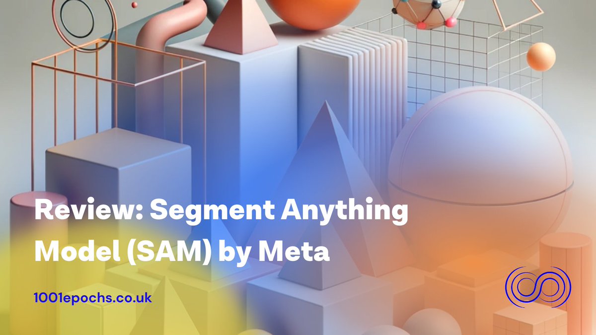 1001Epochs's tweet image. #SAMModel from @MetaAI revolutionizes #ImageSegmentation. With its zero-shot prowess, it manages unseen images flawlessly. Our insights at 1001Epochs highlight SAM&apos;s architecture &amp;amp; fairness in #AdvancedAI. Learn more: bit.ly/3Su0L6h

#ZeroShotLearning #AIAdvancements