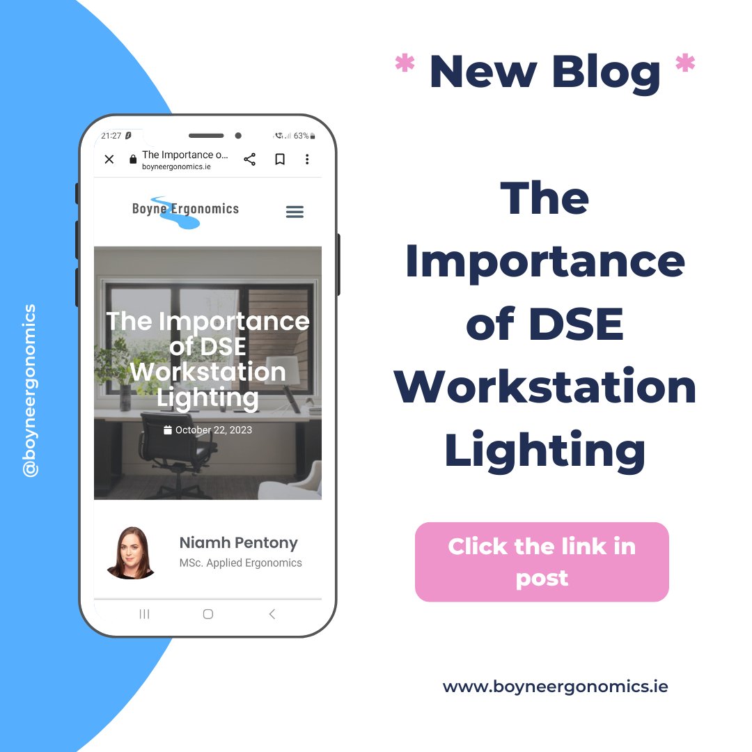 niamh_pentony's tweet image. Illuminate Your Workspace for Success! 💼✨ 

Say goodbye to eye strain and hello to a brighter workday! 💪👁️‍🗨️ 

ow.ly/jfoX50Q4m30

#Ergonomics #WorkspaceLighting #ProductivityTips #WorkplaceWellness #DSELighting&quot;