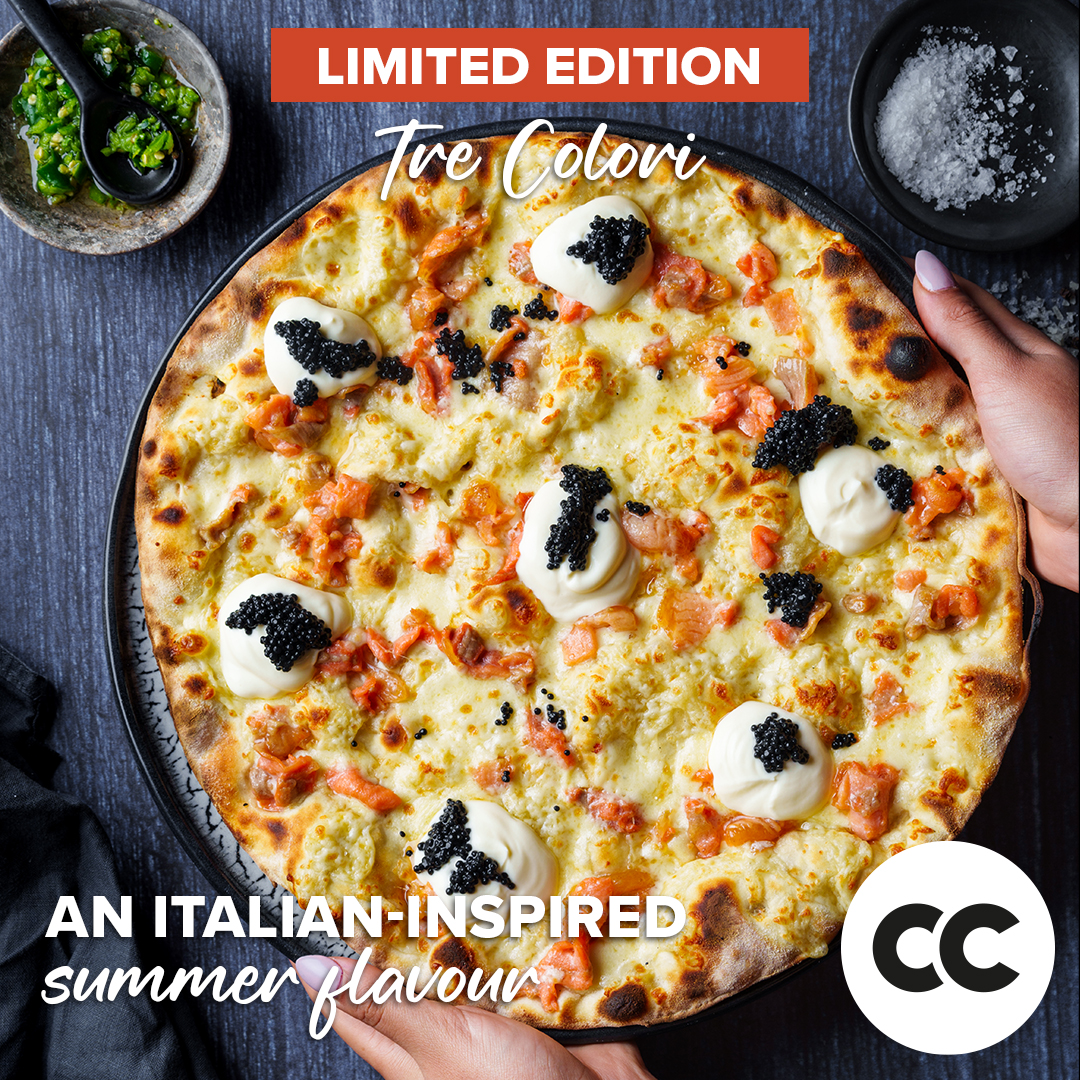 NEW LIMITED EDITION PIZZA! 🍕🤤

The Tre Colori is a summer flavour spoil with salmon, sour cream and black caviar. 😍

#limitededition #newpizza #trecolori #pizza #pizzeria #pizzalover #deliciousness #woodfired #italianfood #colcacchio #restaurantsnearme #delicious #pizzanearby