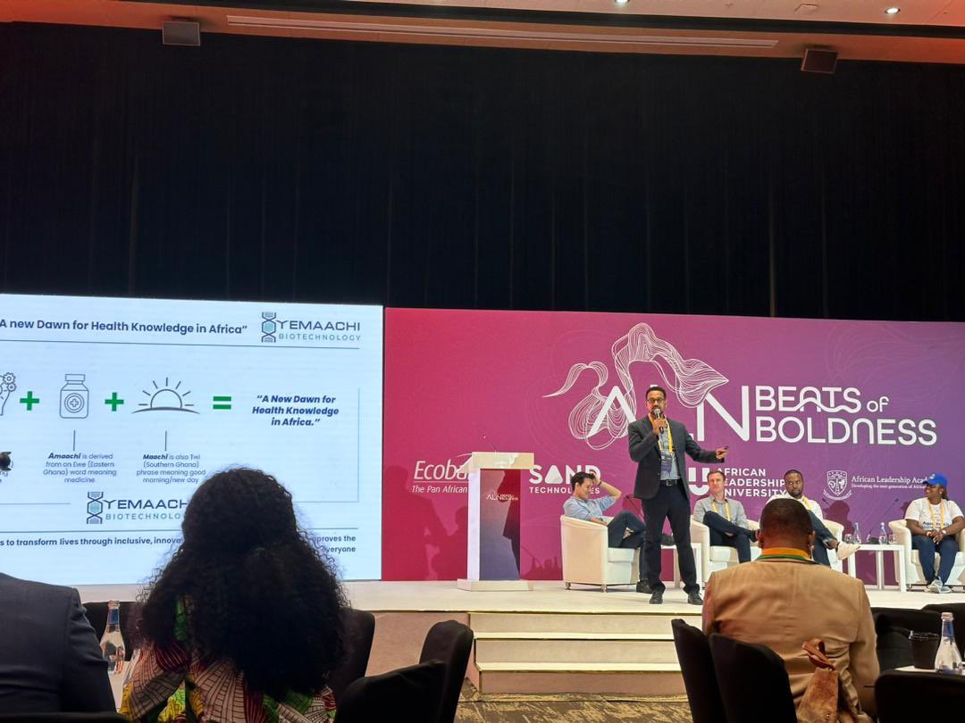 Today I spoke at a session during the <a href="/Prosper4Africa/">ALN</a> annual meeting. The theme was “Boldness in Entrepreneurship” It was great to share about <a href="/YemaachiBio/">Yemaachi Biotech</a> but also share stage and learn from other great founders including <a href="/HuroneAI/">Hurone AI</a> <a href="/FlyCloudline/">Cloudline</a>