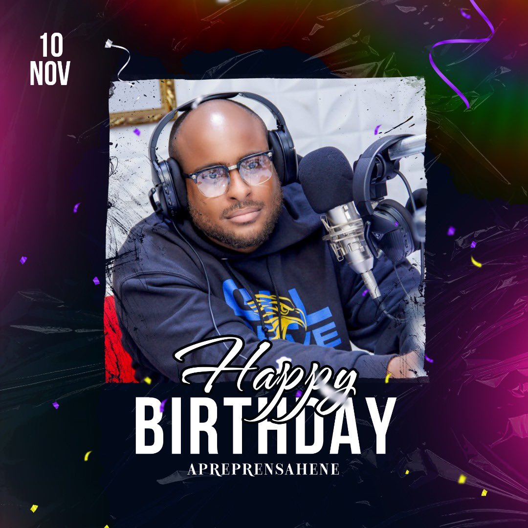 Portfoliothemc's tweet photo. A few real ones @apreprensahene 🎂🎂🎂🎂🎂🎂 endless blessings bro https://t.co/z8dPBsWmWc