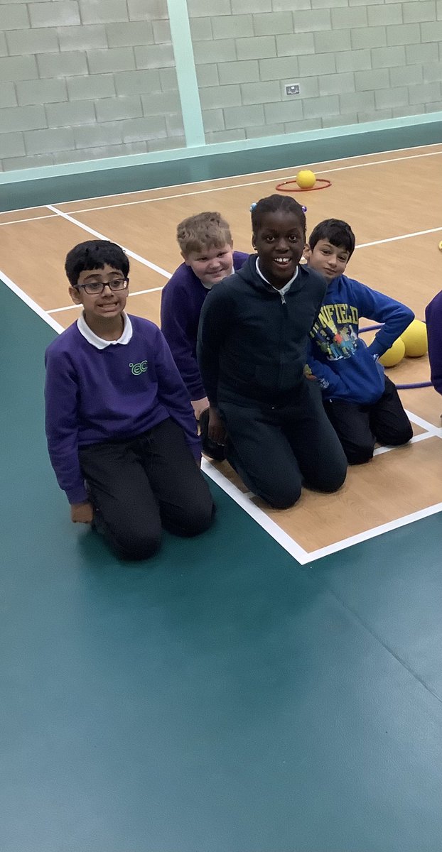 EllesmerePE's tweet photo. Congratulations to some of our KS2 pupils @EllesmereLeic @ActiveEllesmere who competed in a boccia &amp; kurling competition @WestGate_Sch. Thanks to @InspireTogeth3r for hosting. #disabilitysport https://t.co/cSuUOyZKl2