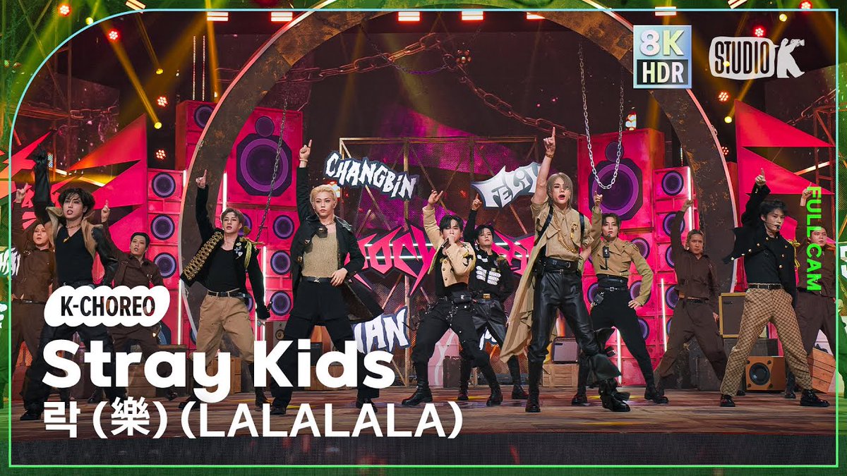 StudioK_twt's tweet photo. [🖥/#K_Choreo8K #HDR]
8K Full 직캠을 지금 바로 확인하세요!

231110 #스트레이키즈 (#StrayKids) - '락 (樂) (LALALALA)' 

▶︎ https://t.co/qdTcDWZKZ3

#뮤직뱅크 #StudioK #8K #8K풀직캠
#직캠 #직캠8K #뮤뱅직캠 #뮤뱅8K #뮤뱅
@Stray_Kids https://t.co/TKcIreCzXL