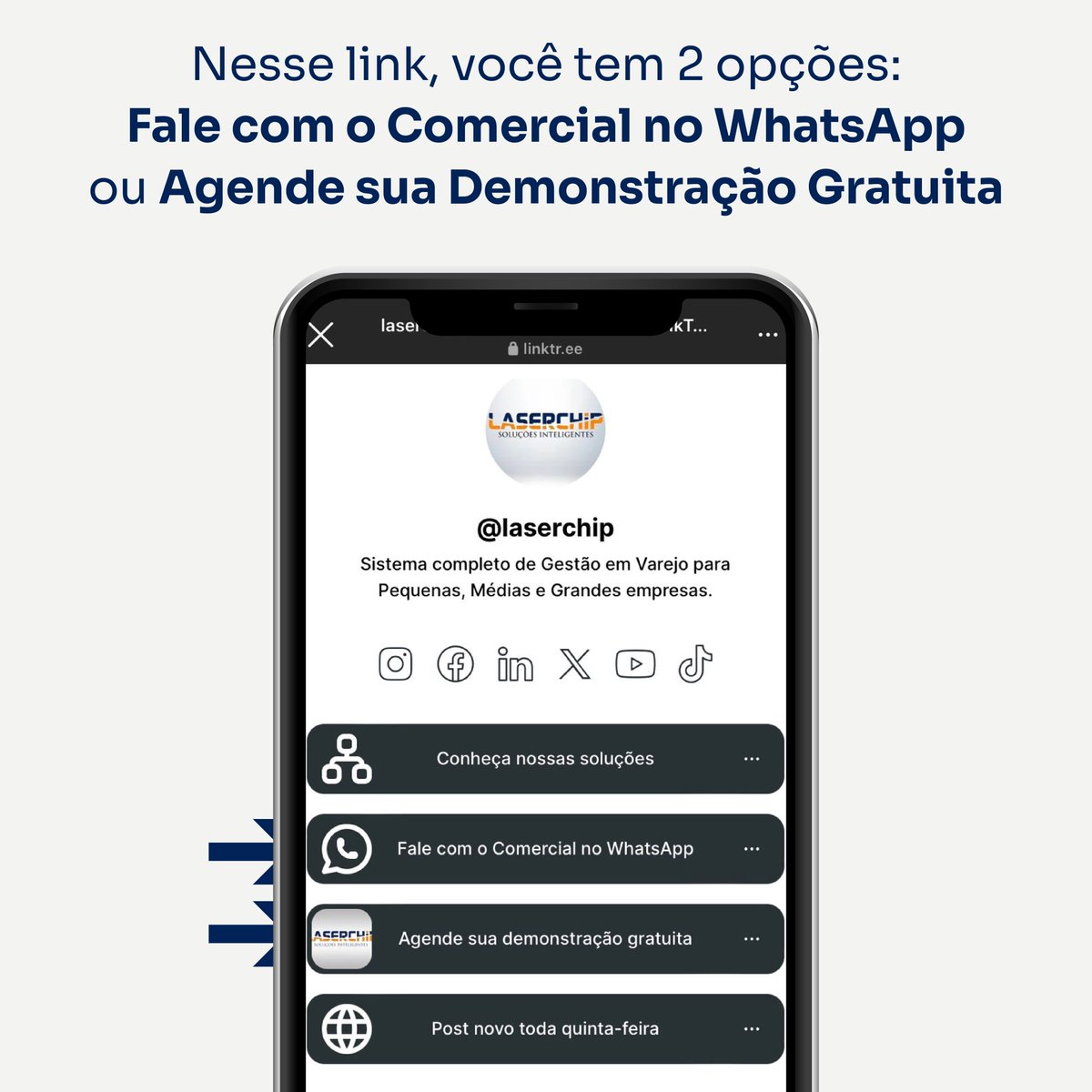 laserchiprj's tweet photo. Confira o post a seguir e o passo a passo para entrar em contato conosco!
#laserchip #vemparaLaserchip https://t.co/Up9XJqz1cz