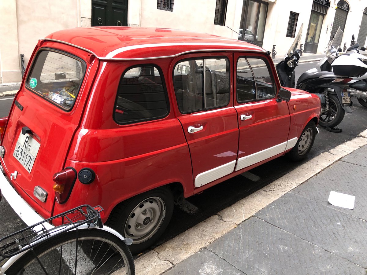 #Rome #TinyCars #Gelato #ItWasCold