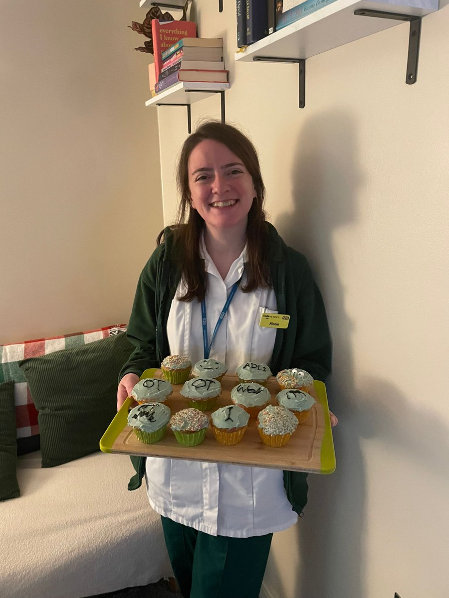 NicoleC_OT's tweet photo. Some baking this week for OT week, baking is becoming a more enjoyable occupation with time  #OTWeek2023 #OTWeek23  @Flo_Genis  @BHFT https://t.co/metdpW6v0a