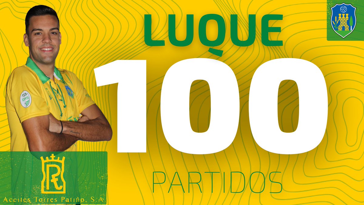 MontillaCF's tweet photo. @fjluque10 cumplen 100 partidos con la camiseta del @MontillaCF .🔝 💛💚
¡Enhorabuena, Luque! 😃 ¡Que sean muchos más! 💯👏

👉 https://t.co/qOVA4L1Mmu

#Montilla #Futbol #MontillaCF #MCF https://t.co/hxyOBhUnJe