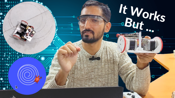 robofuntastic's tweet photo. Spiraling Into Challenges!  Robotics Reality Check | Davinci Robot Part 2
Youtube: https://t.co/tiwrdf4ngt https://t.co/vQAGwHCNaZ