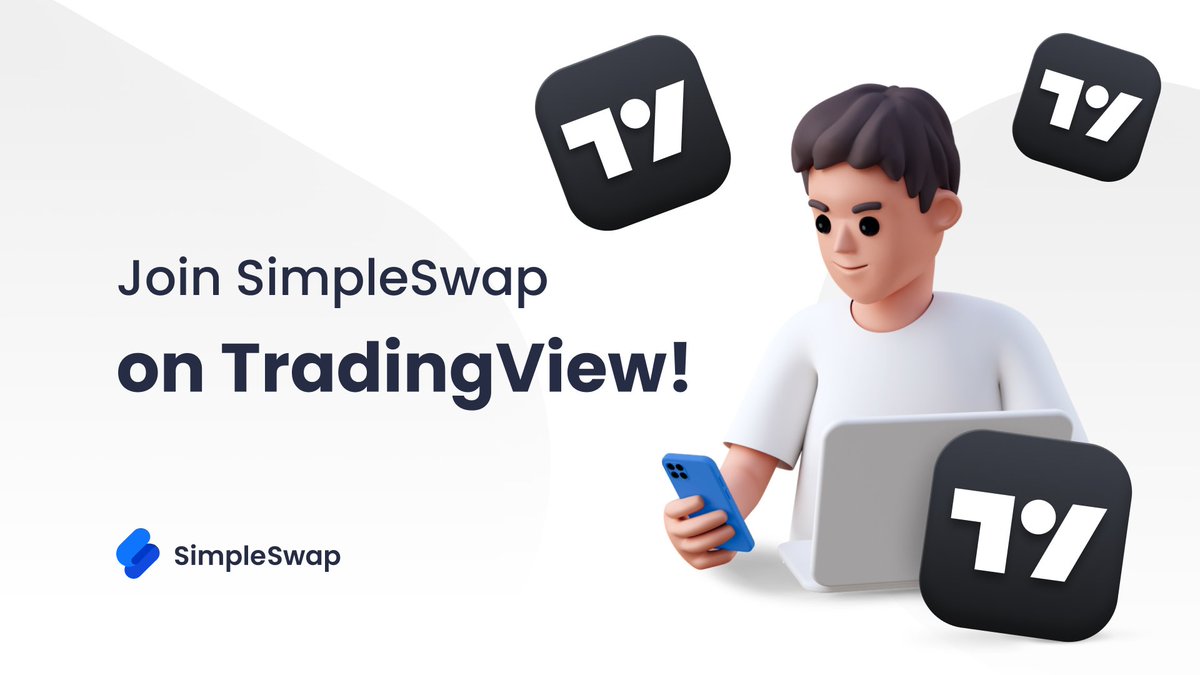 SimpleSwap_io's tweet image. SimpleSwap is now on TradingView ⚡️

Our in-house analyst Rick discusses mid-term crypto trading deals and offers ideas for their implementation.

➡️ Don’t miss out on the highly exclusive content: tradingview.com/u/Rick_SimpleS…