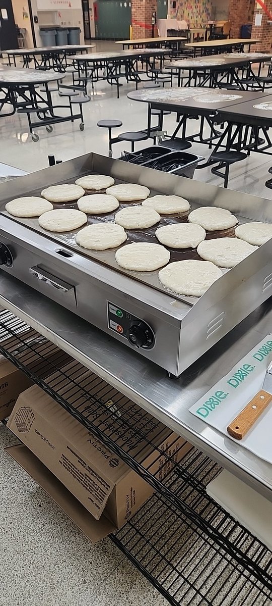 Wake up, middle school!  Superpancakes 7:15 AM.