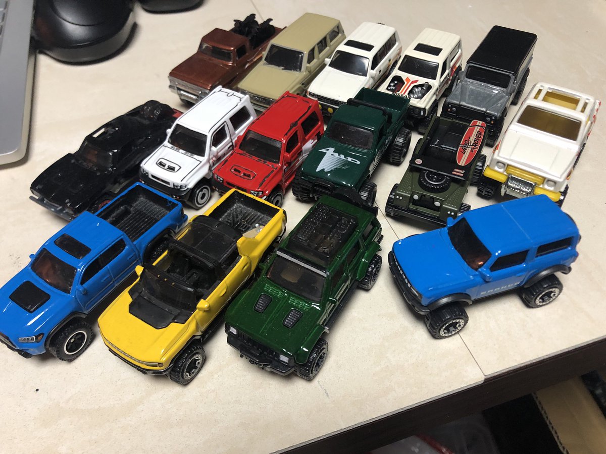 porschegmbh's tweet photo. #ホットウィール #HotWheels #LANDROVER #S2 #DodgeCharger #tacoma #HUMMEREV #cherokee #bronco #suzukisamrai #hilux4wd #pajeroevolution #defender110 #patrolcustom #landcruiser80 #landcruiser60 #fordrangerxlt
オフロードソサエティ https://t.co/tbUpfZjiHv