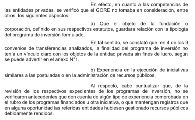 jorgecondezan's tweet photo. INFORME CONTRALORIA 701A #GOREBIOBIO
La repartija está demostrada en el informe de Contraloria.( Y solo verificaron 9 convenios de los 50 existentes en ese periodo-2021-2023)
Algunos asuntos que se sabian
1.- NULA Competencia de las fundaciones o corporaciones https://t.co/46VsiJC2lG