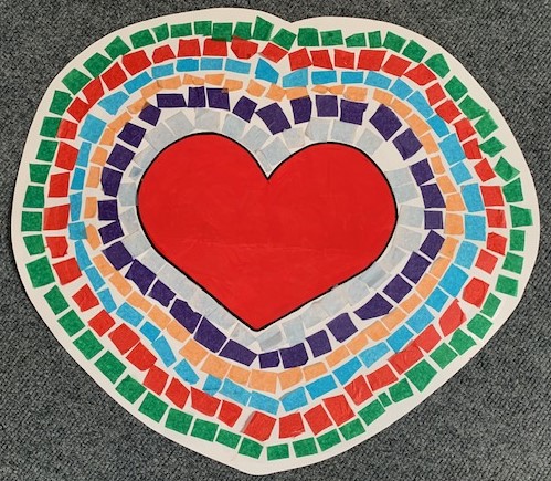 For Black History Month, the children in Penguin class looked at the artwork created by the African-American artist, Alma Thomas, who is now recognised as a major American painter of the 20th century. Penguin class created this vibrant picture, which we think is fantastic!