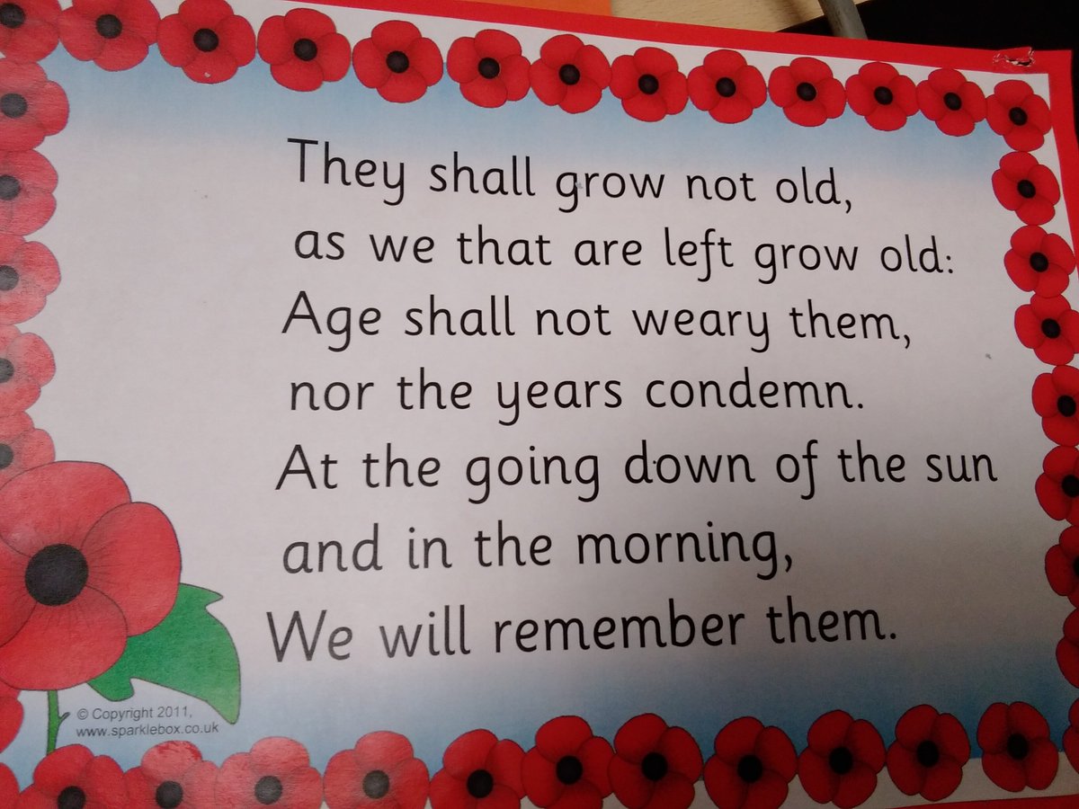 We came together at 11:00 for our whole school Act of Remembrance #weshallrememberthem #Remembranc