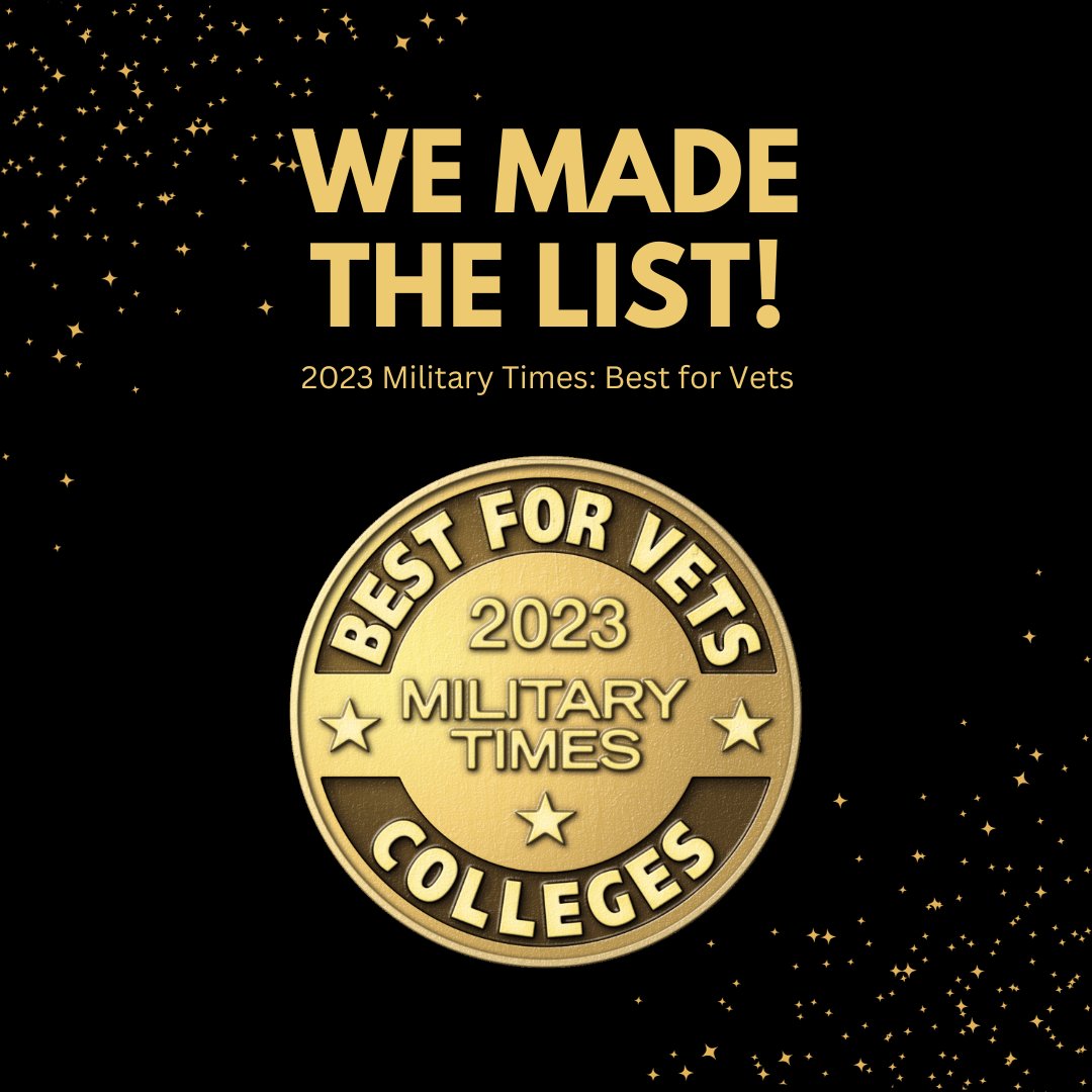 SIU made the Military Times Best for Vets list again this year, a distinction our university system has received for many years. Our programs for veterans and the hundreds of employees who have served our country are points of pride for @SIUC, @SIUE and SIU School of Medicine.