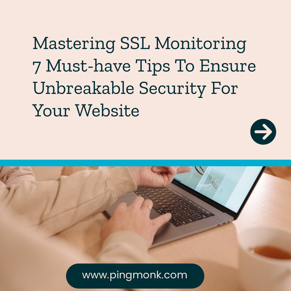 Ping_Monk001's tweet image. 🔒 Boost your website&apos;s security with these 7 essential SSL monitoring tips ! 💻
In today&apos;s digital world, website security is paramount. Don&apos;t overlook the significance of SSL monitoring! Discover how to safeguard your online presence with these must-know tips
#Pingmonk
