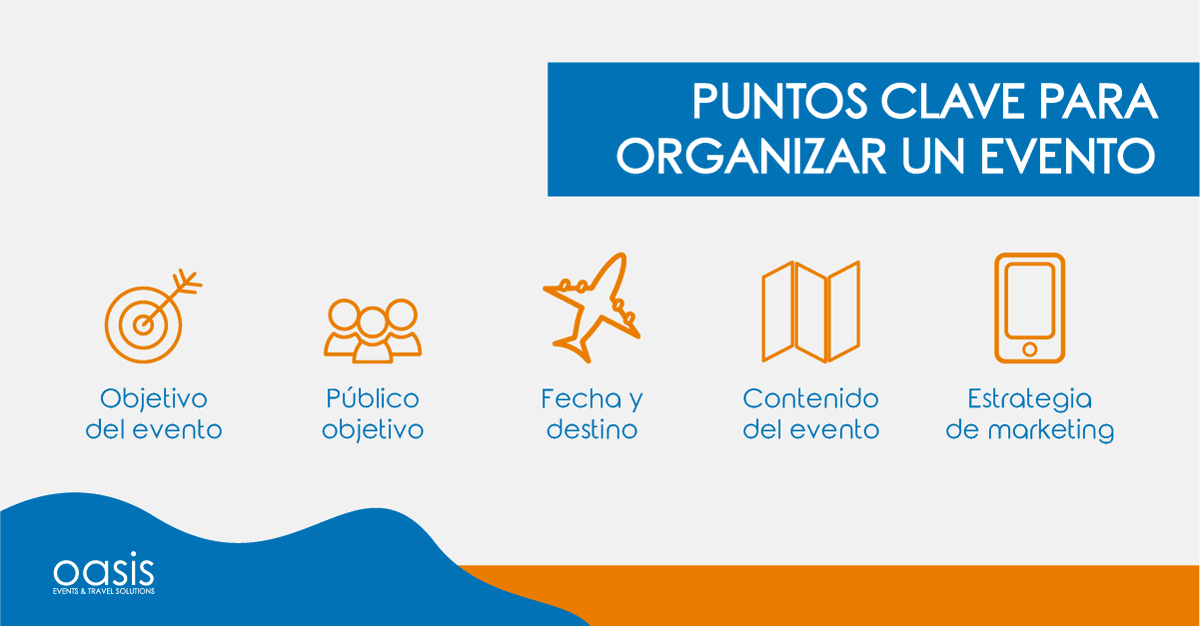 OasisMeetings's tweet photo. Para un evento, debemos tener en cuenta 5 puntos clave 👇🏼

✅ Objetivo
✅ Público objetivo
✅ Fecha y destino
✅ Contenido
✅ Marketing

¡Organizamos lo mejor para tu organización! 📩
.
.
.
#Oasis #OasisMeetings #OasisEvents #Congresos #Reuniones #Convenciones #Eventos #Ciencia https://t.co/PxP7jxtQP0