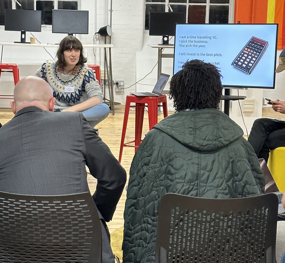 makersacademy's tweet image. 🤖 Intro to Code with Graphics🌠

📆Thursday 16th November 2023

🧠Kay Lack, Makers Chief Education Officer, will be hosting a workshop for students of Wilberforce College. 

#coding #codingworkshop #graphics #learningandevelopment