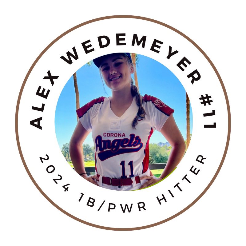 AlexWedemeyer's tweet photo. @TerrierSoftball @Bcard22 Hi Coach! It’s a great day for Angels in FL! Hope you can make it to one of our games. https://t.co/iu8fBMrnYK
