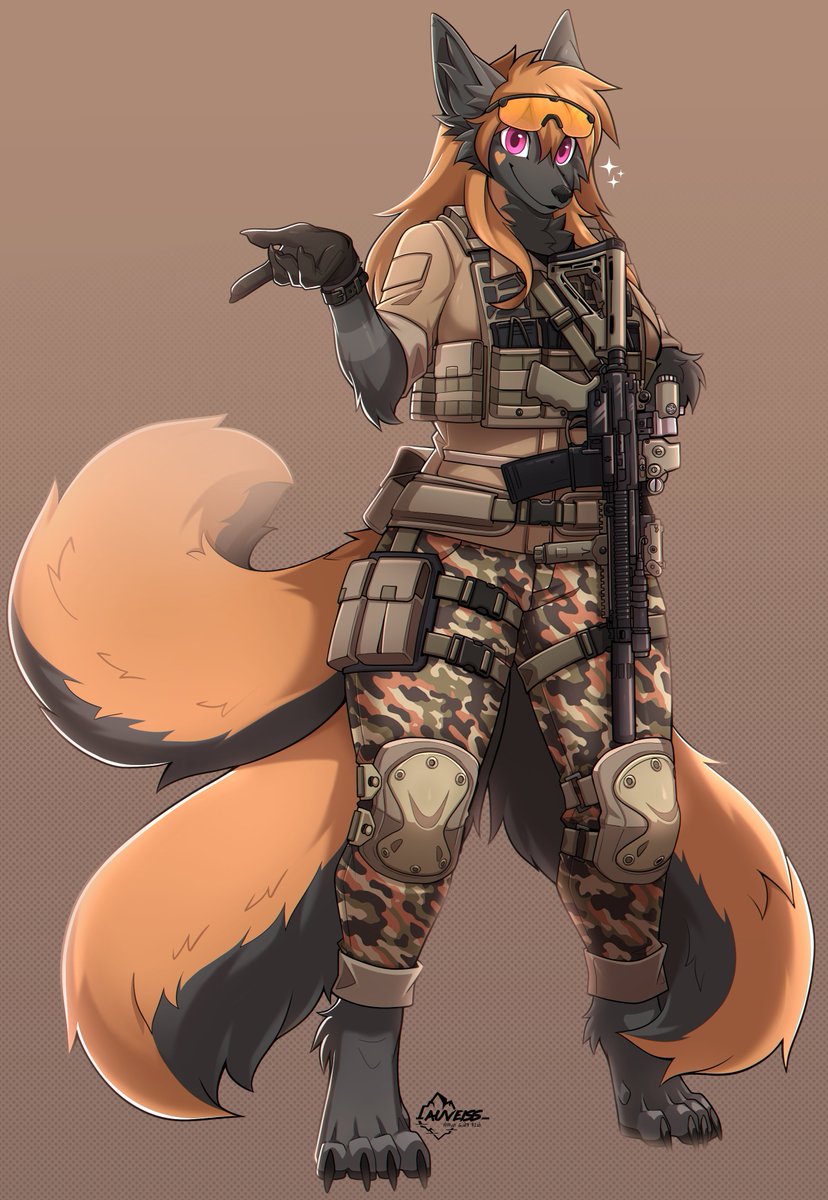 🦊✨
Fullbody shade commission for Cloudie