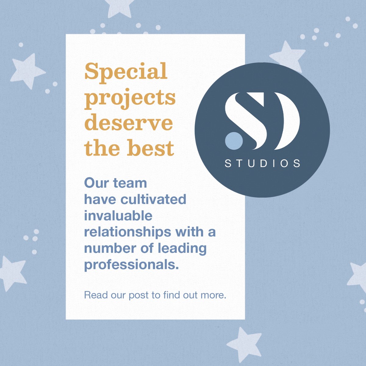 YOUR BUSINESS AND PRODUCTS DESERVE THE BEST 🎖️

If you've been thinking about a project... could we help?

#sdstudiosltd #design #print #product #software #network #freelancers #specialists #specialprojects #collaboration #leading #awardwinning #professionals #berkshire #surrey