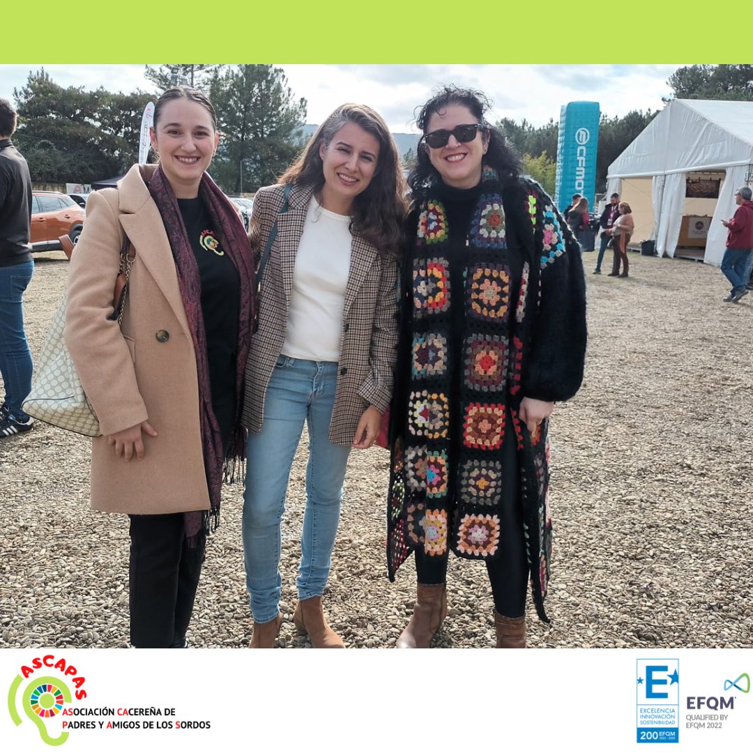 🗓️ Ascapas ha estado presente hoy en la IX Feria Internacional de a Apicultura y Turismo, haciendo el evento accesible para todas las personas signantes.

¡QUEREMOS QUE NOS OIGAS! 🙌🏻