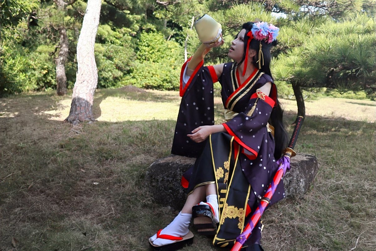 mitsuphotobook's tweet photo. 【刀剣乱舞】

「さーあ！次郎さん、暴れちゃうよ！」

次郎太刀　みつ
📷あすく https://t.co/9aFJAYlNW0
