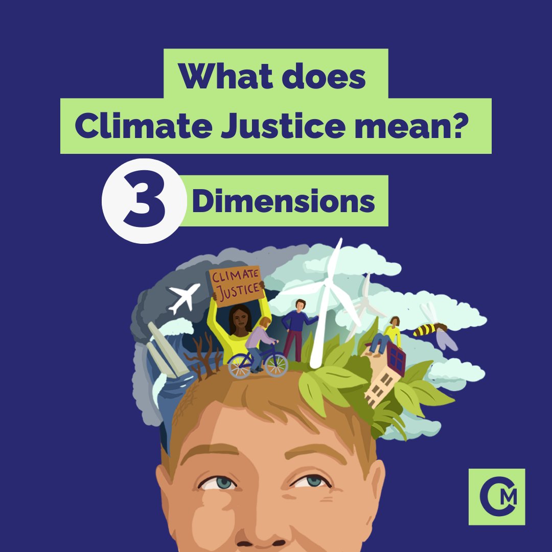 Climatemind_de's tweet photo. 💡One part of climate psychology is questioning our own beliefs and broaden our view on justice.

🌍What does #ClimateJustice mean? Three dimensions:

1. Climate change costs are unequal
2. Empowering the Most Affected in Climate #Governance
3. Recognizing Everyone's needs https://t.co/WEuCt05Rpp