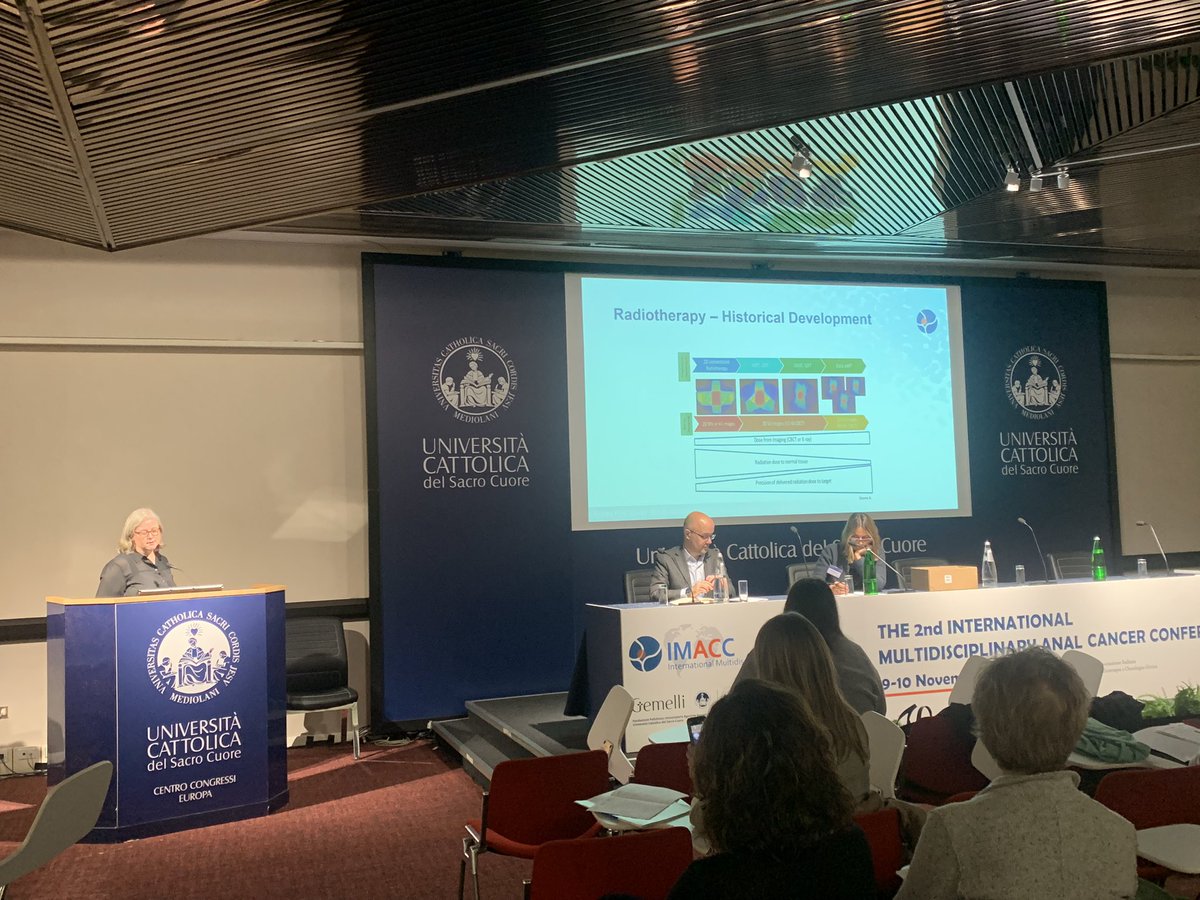 Karenlwind's tweet photo. Day two at #IMACC2023 with more excellent talks from #DACG on Ethos therapy, Proton therapy, Bonesparing RT and Electron beam RT in #analcancer ��️ https://t.co/PVZayrxA8p