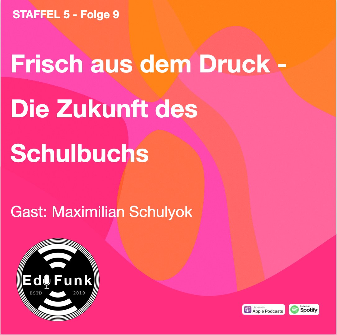 Hör rein in die heutige spannende Folge zum Thema Schulbuch #twlz #podcast