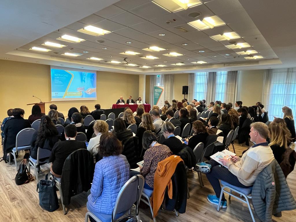 Il consigliere nazionale della #FNOPI Giancarlo Cicolini a #Roma con Francesco Pastore, presidente del convegno e di INFERMIERI SCLEROSI MULTIPLA.