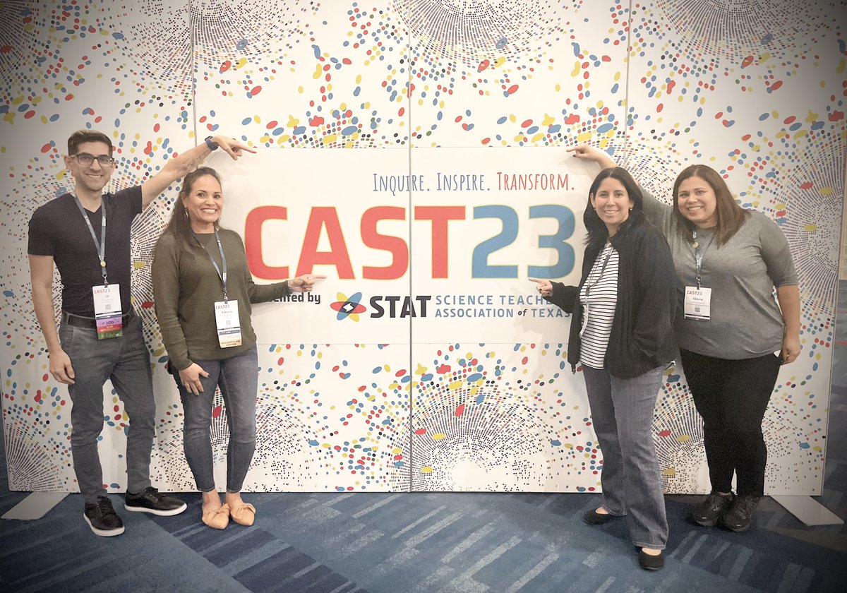 Are you getting ready for the sea change in Science standards next year? Members of your science team are!🤓 Learning about the 3 Dimensions, SEPs and staying out of trouble at #CAST23