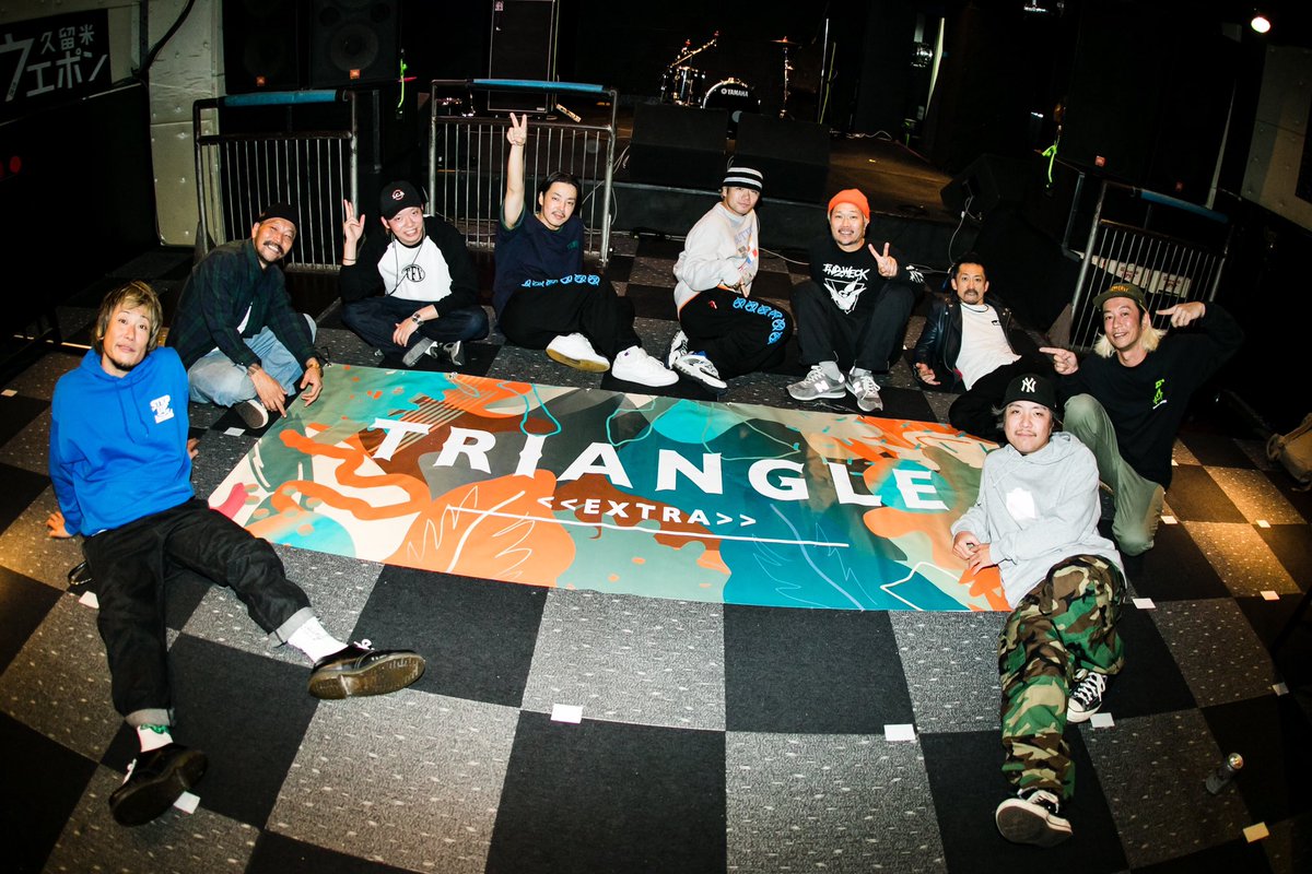 TRIANGLE_FAMIRY's tweet photo. TRIANGLE EXTRA

11/10(金)＠久留米UEPON
CAST : THE FOREVER YOUNG / SHADOWS

ご来場いただいた皆様、出演者の皆様
本当にありがとうございました🙇‍♀️🔥

Photo by. 
@aburami_nigate
 
#triangle
#triangleextra
#theforeveryoung 
#shadows https://t.co/2SqbBieKY1