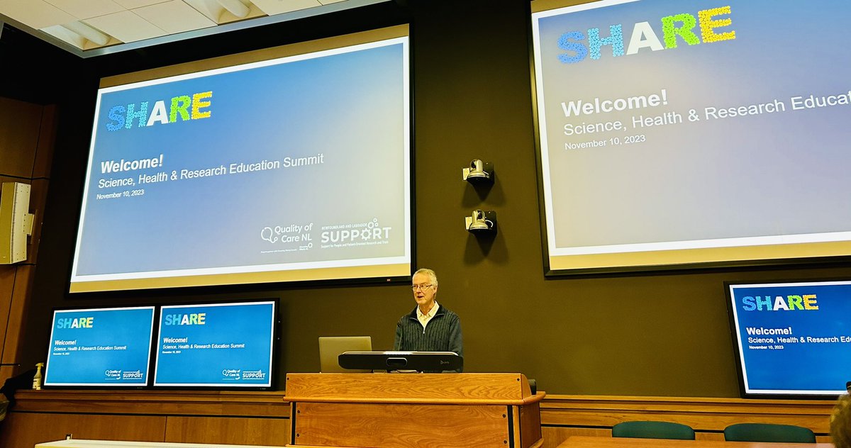 SHARE Summit 2023 is underway! Dr. Barrett is starting us off with introductions. We are excited for today’s sessions.