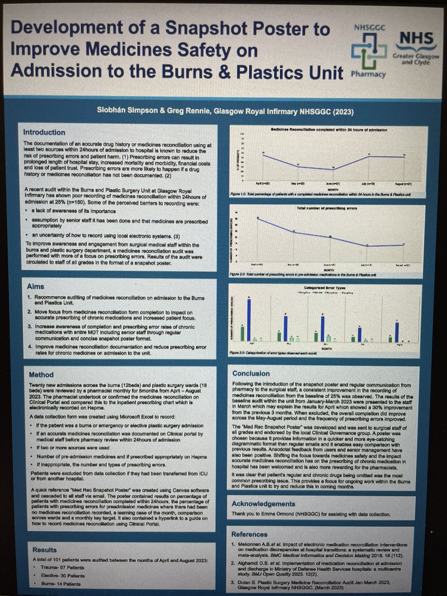pamela.mactavish (@pamelamactavish) on Twitter photo The excellent work of <a href="/SiobhanSimp15/">Siobhán Simpson</a> and Greg Rennie on display at #RPSConf23 Doing the common things uncommonly well and improving patient care 👏. <a href="/NHSGGCPharmacy/">NHSGGC - Pharmacy Services</a> #research #leadership #development The excellent work of <a href="/SiobhanSimp15/">Siobhán Simpson</a> and Greg Rennie on display at #RPSConf23 Doing the common things uncommonly well and improving patient care 👏. <a href="/NHSGGCPharmacy/">NHSGGC - Pharmacy Services</a> #research #leadership #development