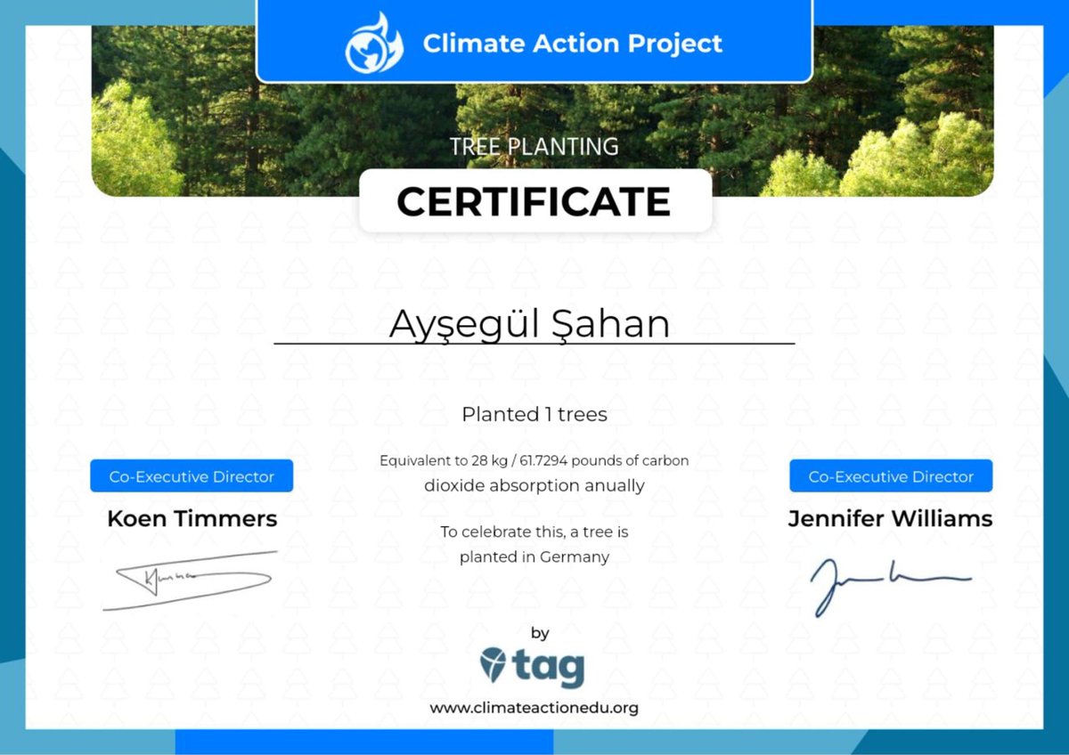 #ClimateActionProject#TreePlanting#OneMission#ClimateChange#ClimateActionEdu#inGermany#ÇevreEğitimi#Unwelterziehung#