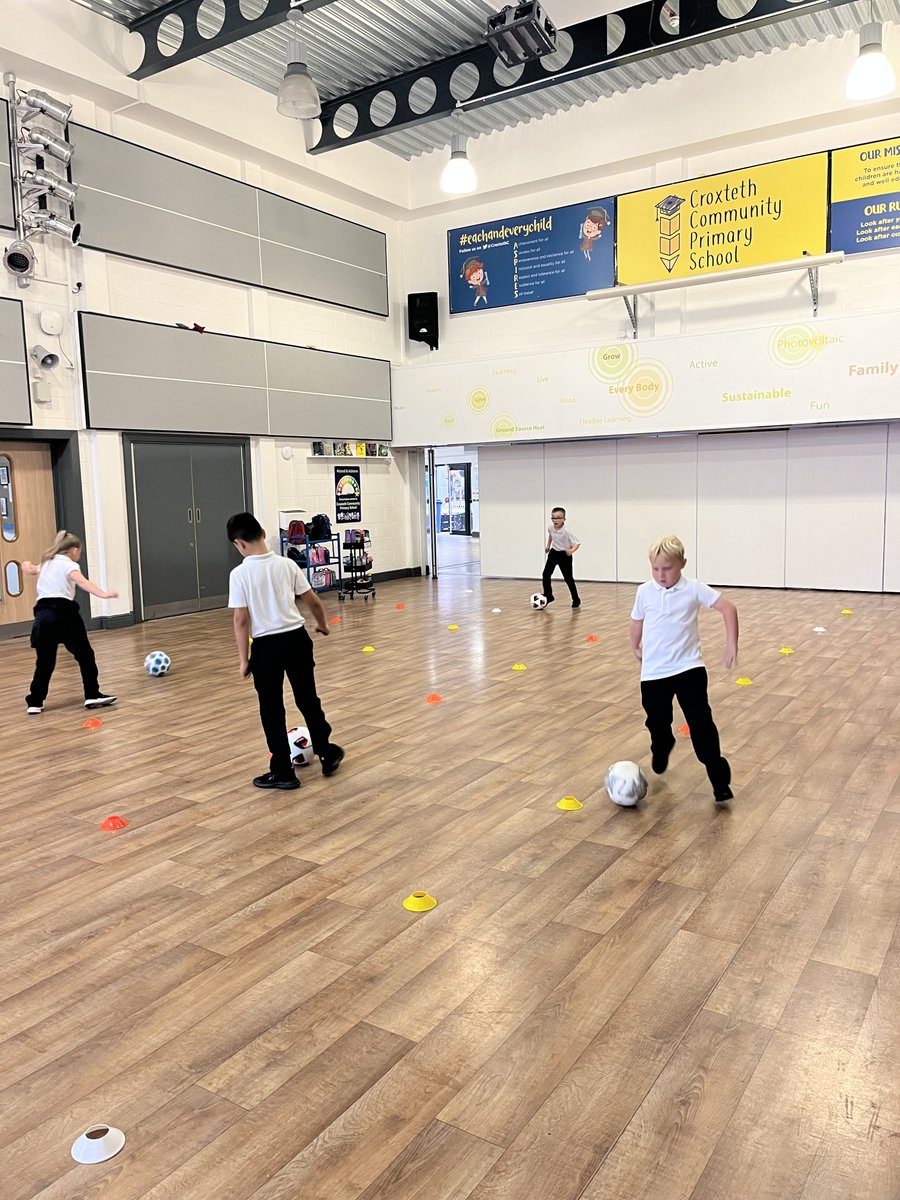 We've loved putting the all back in football over the last few weeks. Our children have enjoyed using the new football equipment that was gifted to us by <a href="/SportsDirectUK/">Sports Direct</a>   for the #MonsterKickabout challenge. ⚽️⭐️🥅