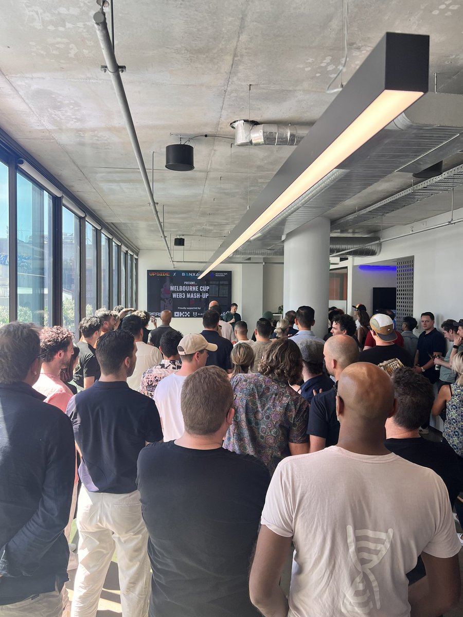 Great hanging out at <a href="/0xUpside/">Upside</a> today 🥳🥳
