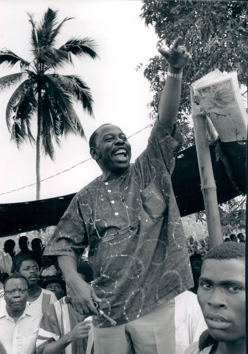 Today is the anniversary of the death of Nigerian writer and environmental activist Ken Saro-Wiwa, who died in 1995. Please view our Ken Saro-Wiwa Photographic Archive in the Digital Library: maynoothdigitalcollections.ie/collections
 <a href="/library_MU/">Maynooth University Library</a>