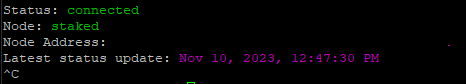 trustmnw-cli status

C'est probablement la ligne de commande que j'utilise le plus actuellement 🤣