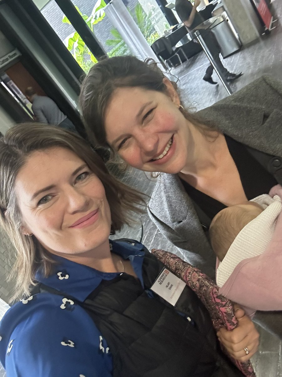 Always lovely to have babies at our conferences! We ensure there’s private rooms to feed / pump/ nap etc Here’s a little 3 month old enjoying the #arukclinicalconf #workingmum #womenindementia